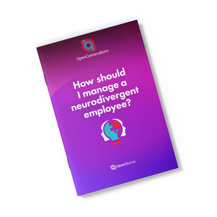 How should I manage a neurodivergent employee? An OpenConversations guide